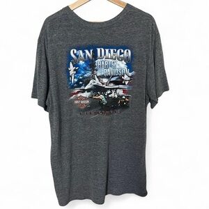 Harley-Davidson of San Diego Gray T shirt